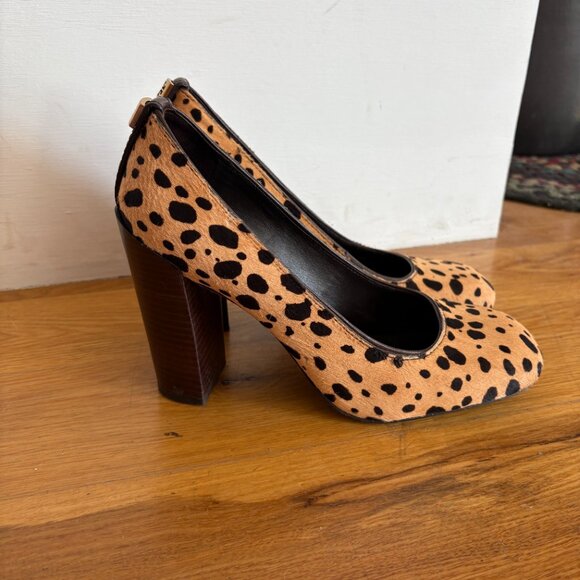 Tory Burch Rae Pump Cheetah Calf Hair - Picture 4 of 8